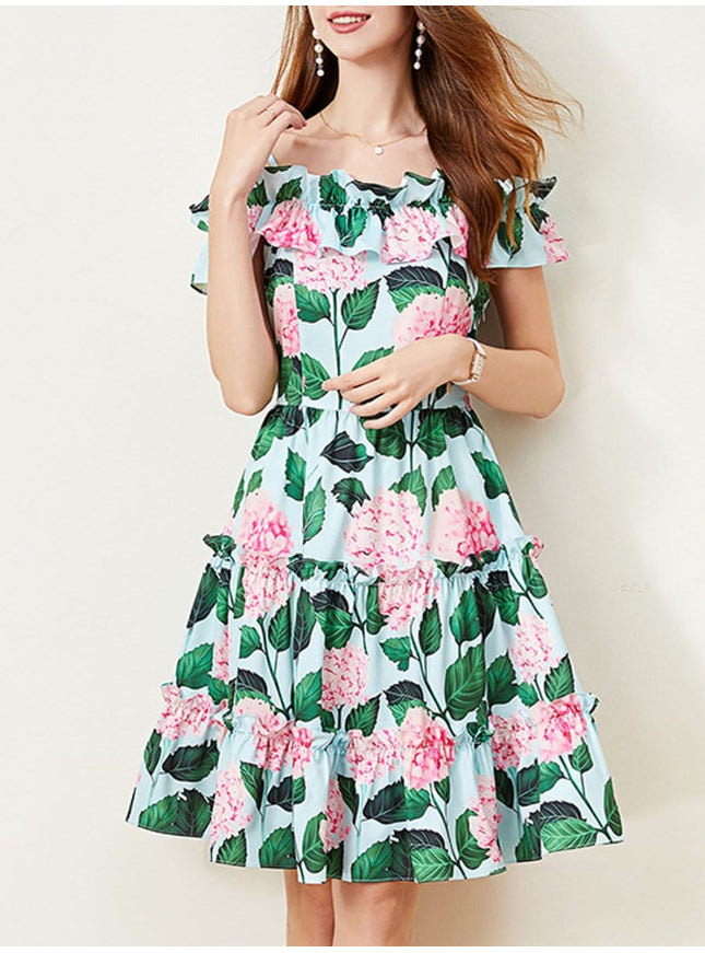 Jenna Floral Mini Dress - Fashion Pov