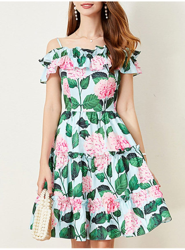 Jenna Floral Mini Dress - Fashion Pov