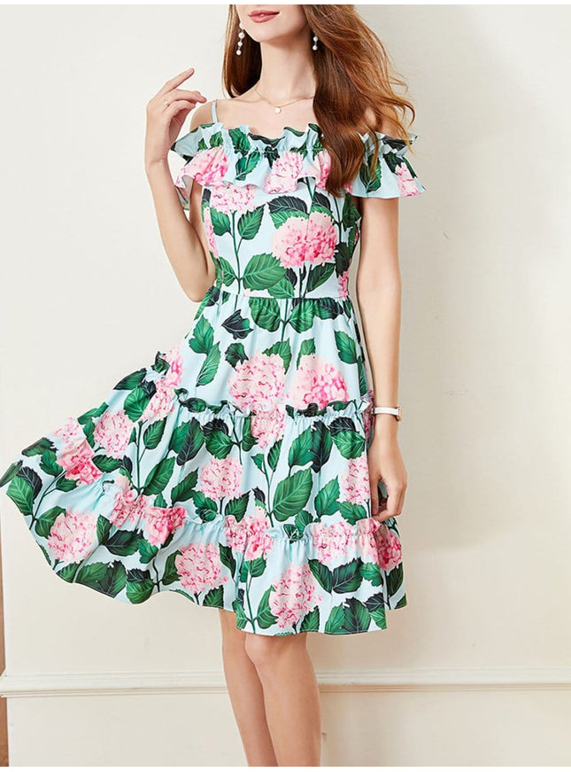 Jenna Floral Mini Dress - Fashion Pov