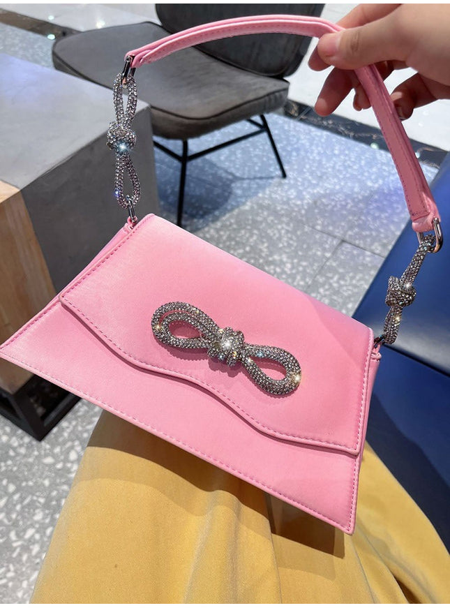 Jesse Rhinestone Shoulder Bag - Fashion Pov