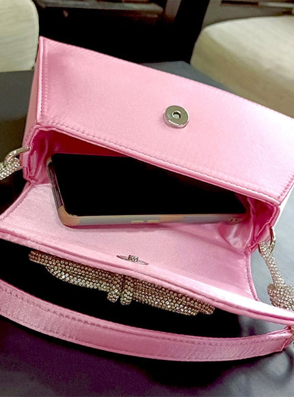 Jesse Rhinestone Shoulder Bag - Fashion Pov