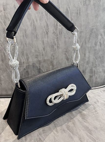 Jesse Rhinestone Shoulder Bag - Fashion Pov