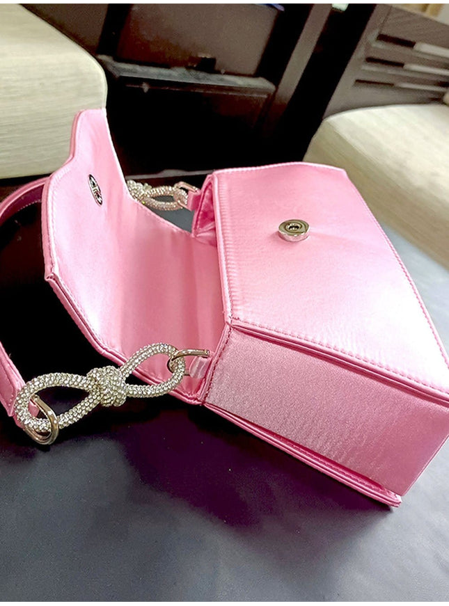 Jesse Rhinestone Shoulder Bag - Fashion Pov