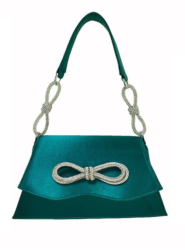 Jesse Rhinestone Shoulder Bag - Fashion Pov