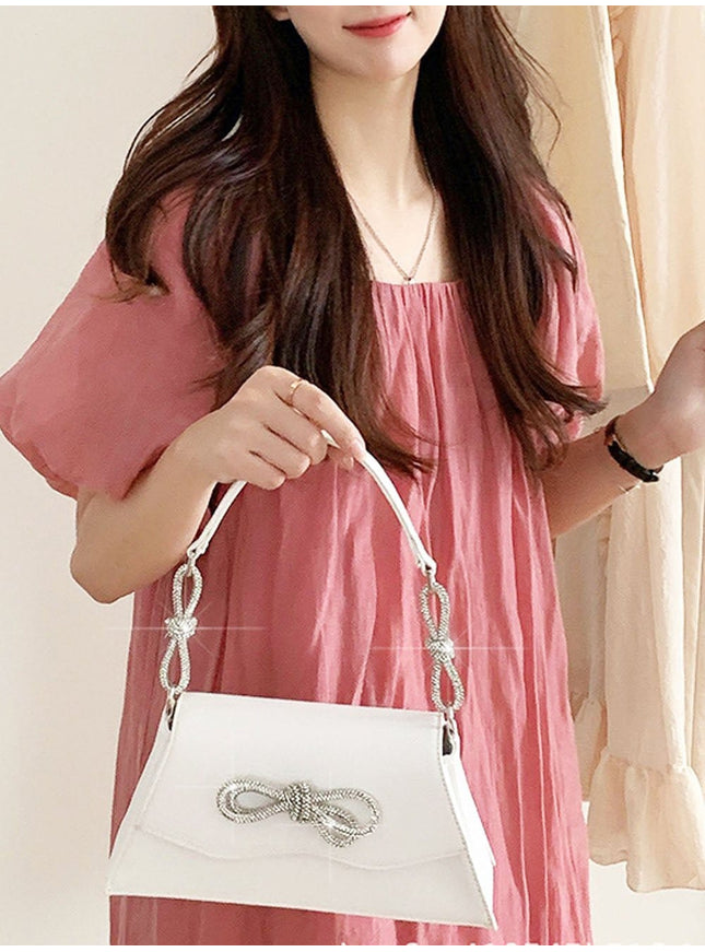 Jesse Rhinestone Shoulder Bag - Fashion Pov