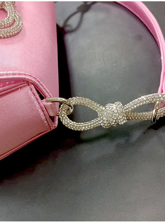 Jesse Rhinestone Shoulder Bag - Fashion Pov