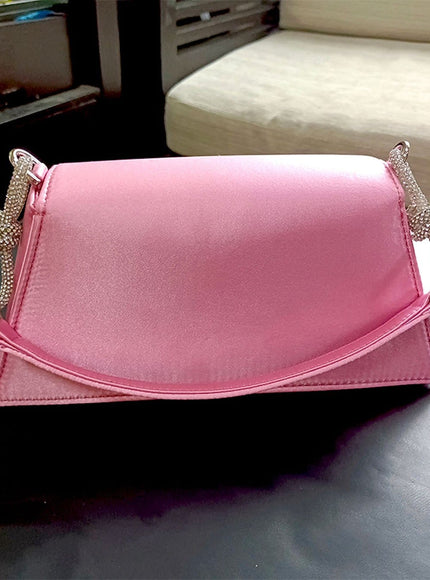Jesse Rhinestone Shoulder Bag - Fashion Pov