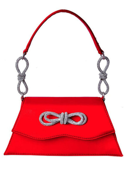 Jesse Rhinestone Shoulder Bag - Fashion Pov