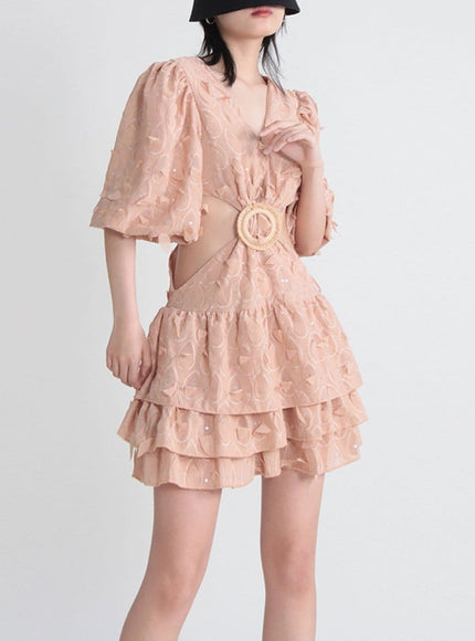 Jett Hollow Out Mini Dress - Fashion Pov