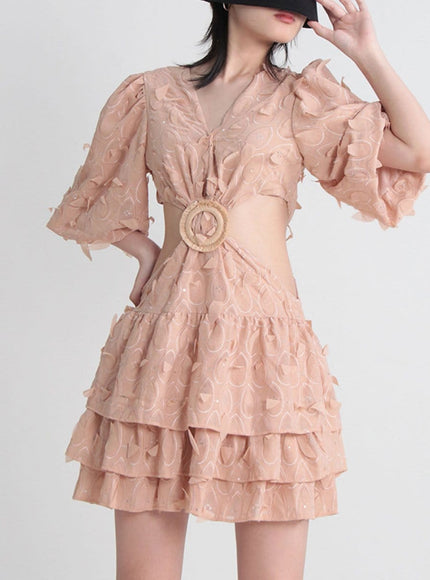 Jett Hollow Out Mini Dress - Fashion Pov