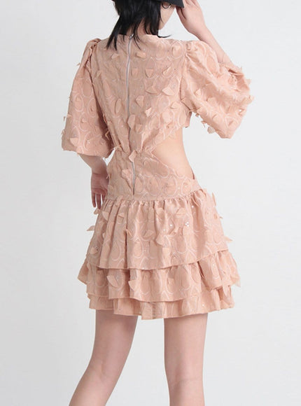 Jett Hollow Out Mini Dress - Fashion Pov