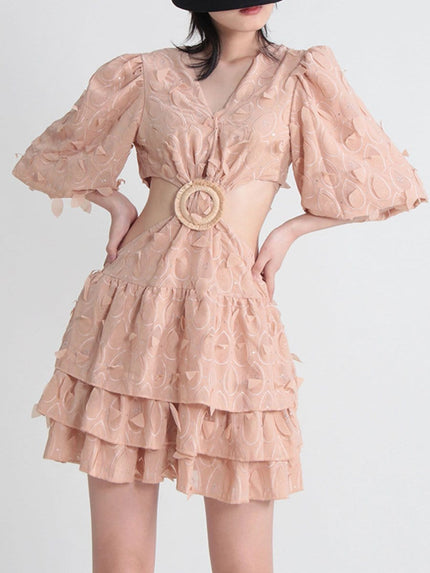 Jett Hollow Out Mini Dress - Fashion Pov