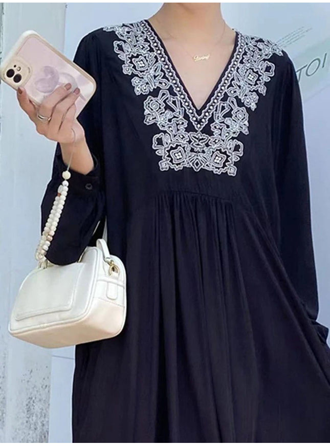 Jocelyn Casual Midi Dress - Fashion Pov