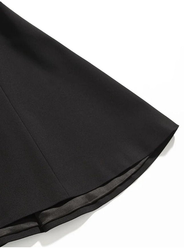 Kathleen Metal Buckle Bodycon Skirt - Fashion Pov