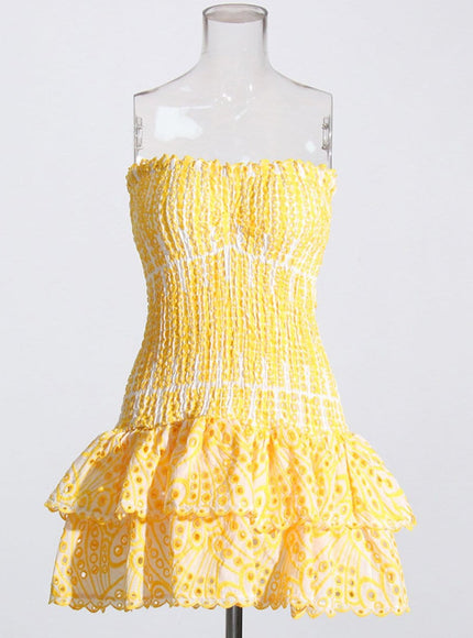 Kaylee Off Shoulder Mini Dress - Fashion Pov