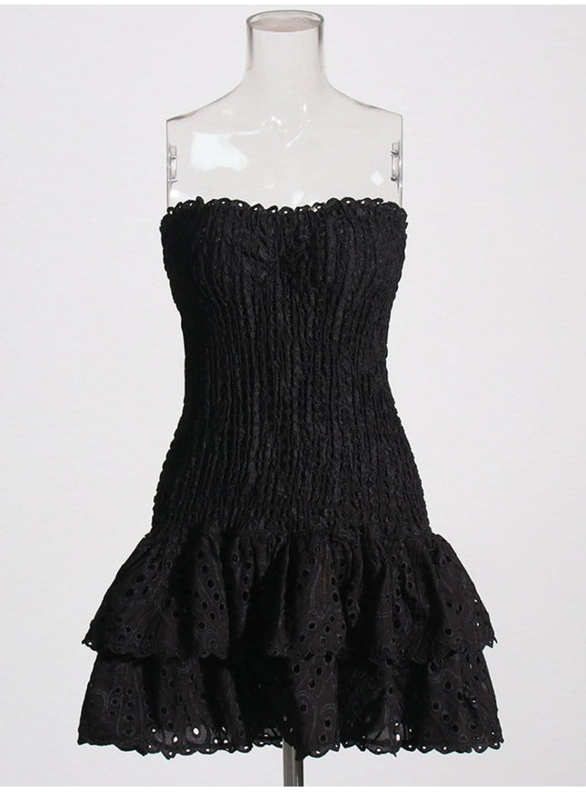 Kaylee Off Shoulder Mini Dress - Fashion Pov