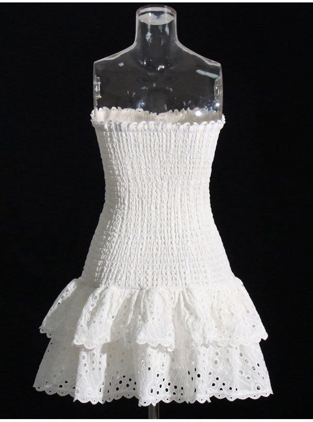 Kaylee Off Shoulder Mini Dress - Fashion Pov