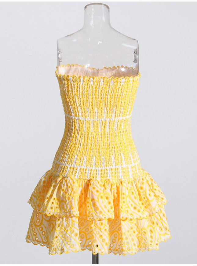 Kaylee Off Shoulder Mini Dress - Fashion Pov