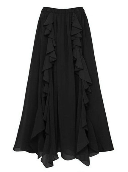 Keziah Ruffle Swimsuit & Skirt Set - Fashion Pov