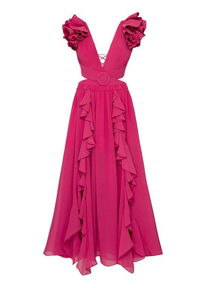 Keziah Ruffle Swimsuit & Skirt Set - Fashion Pov