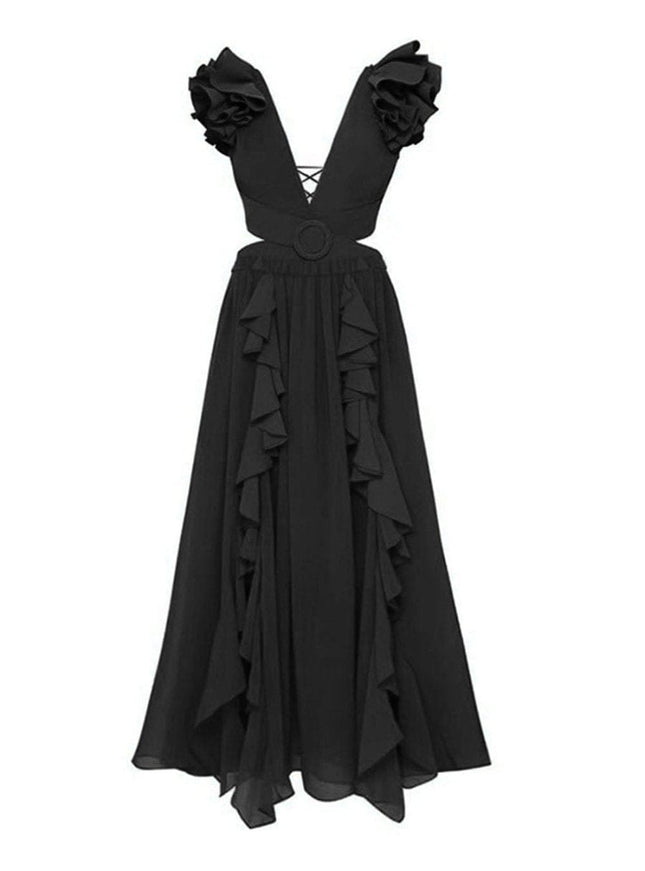 Keziah Ruffle Swimsuit & Skirt Set - Fashion Pov