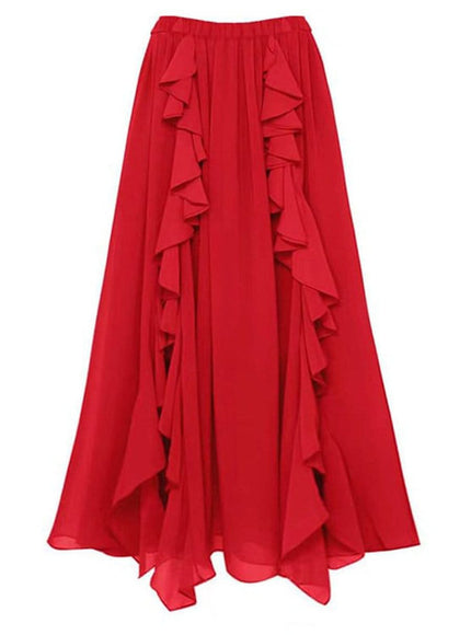Keziah Ruffle Swimsuit & Skirt Set - Fashion Pov