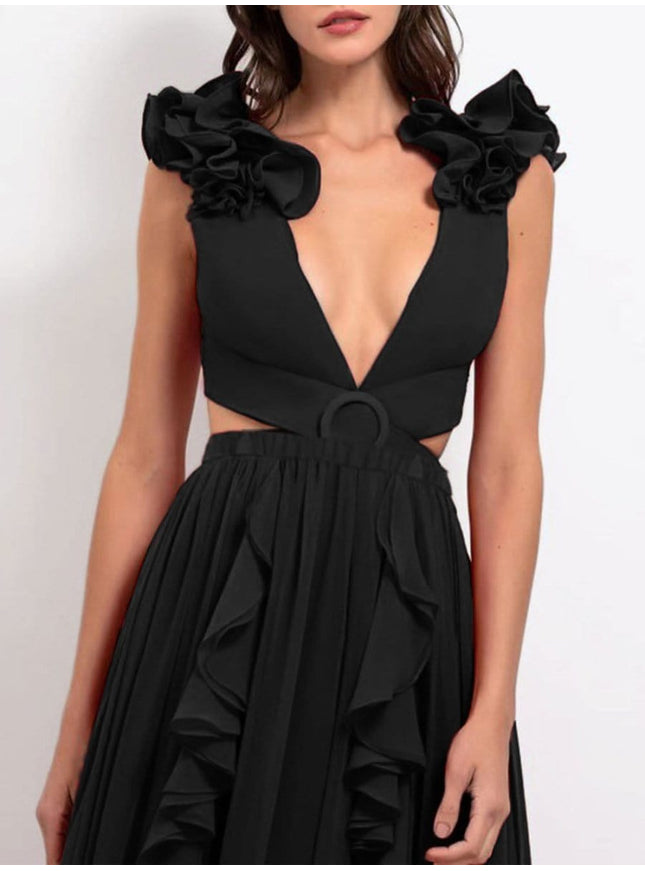 Keziah Ruffle Swimsuit & Skirt Set - Fashion Pov