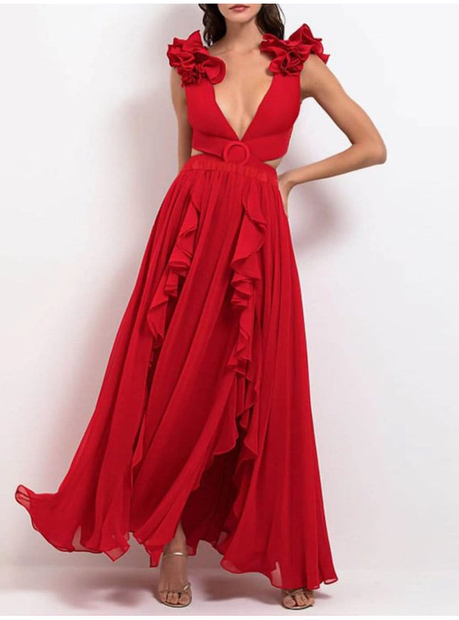 Keziah Ruffle Swimsuit & Skirt Set - Fashion Pov