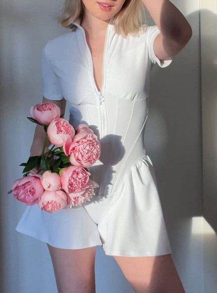 Kylie Bodycon Romp Playsuit - Fashion Pov