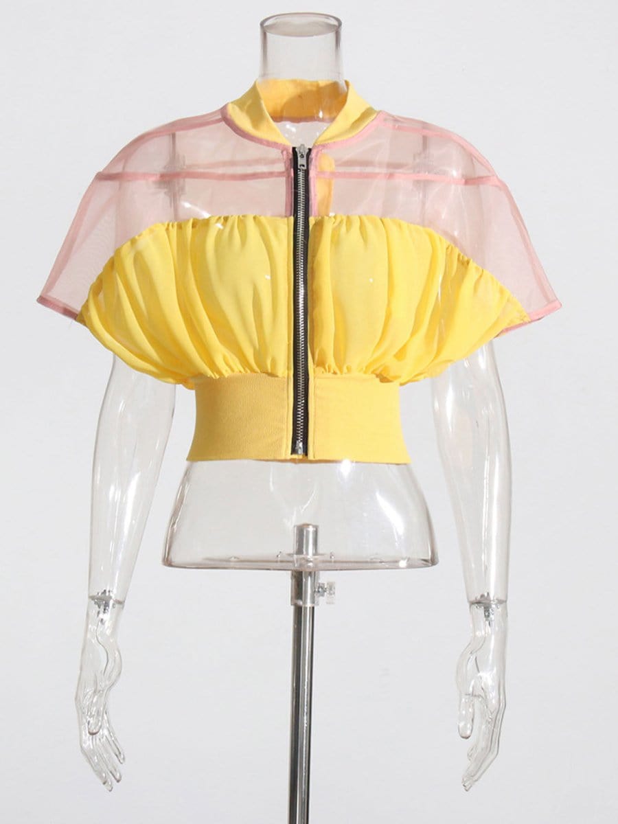 Lana Short Zipper Jacket - Fashion Pov