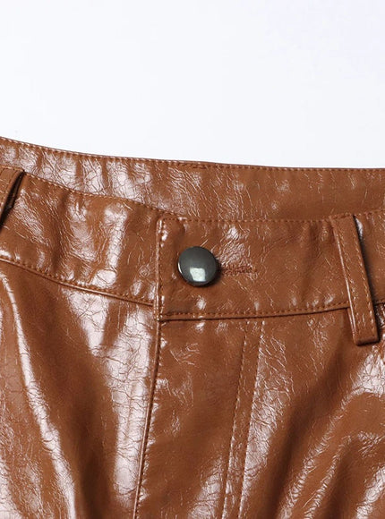 Laura Leather Pant - Fashion Pov
