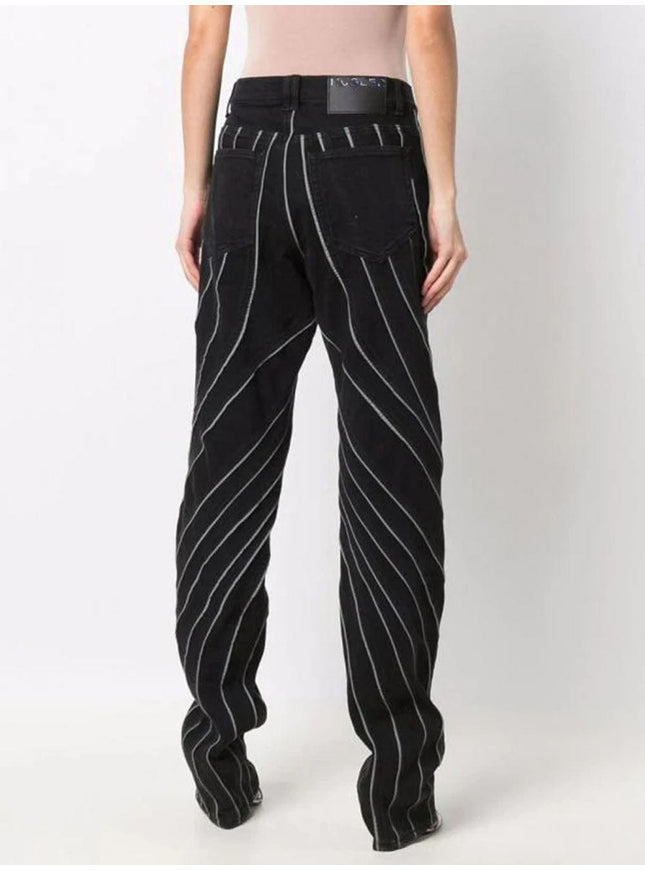 Leah Spliced Button Pant - Fashion Pov