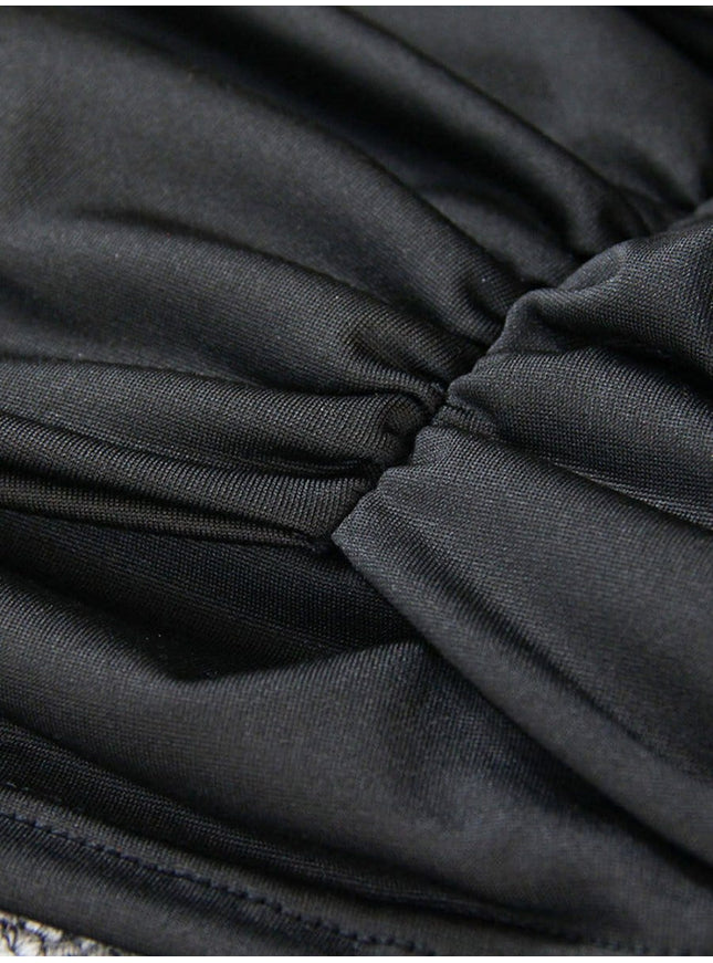Leia Hollow out Backless Mini Dress - Fashion Pov