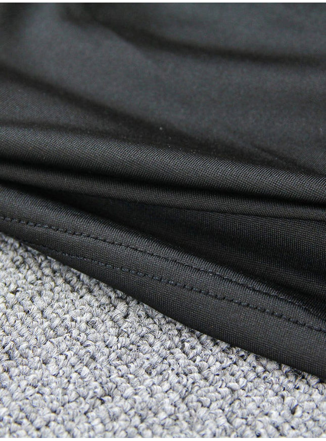 Leia Hollow out Backless Mini Dress - Fashion Pov
