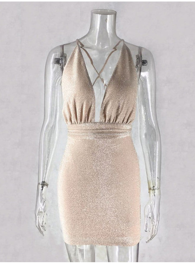 Leighton Backless Mini Dress - Fashion Pov