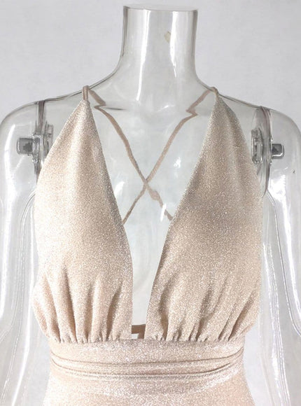 Leighton Backless Mini Dress - Fashion Pov
