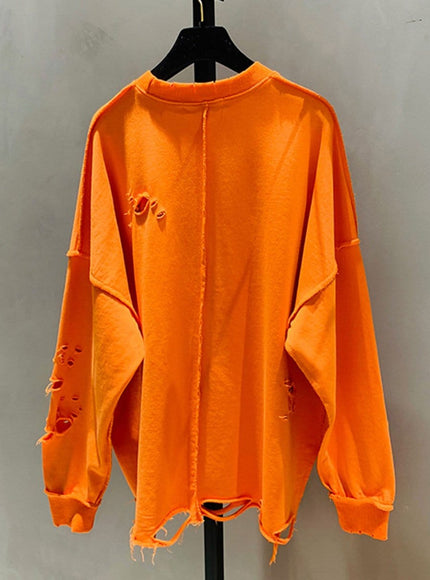 Lily Hollow Out Sweatshirt - Fashion Pov