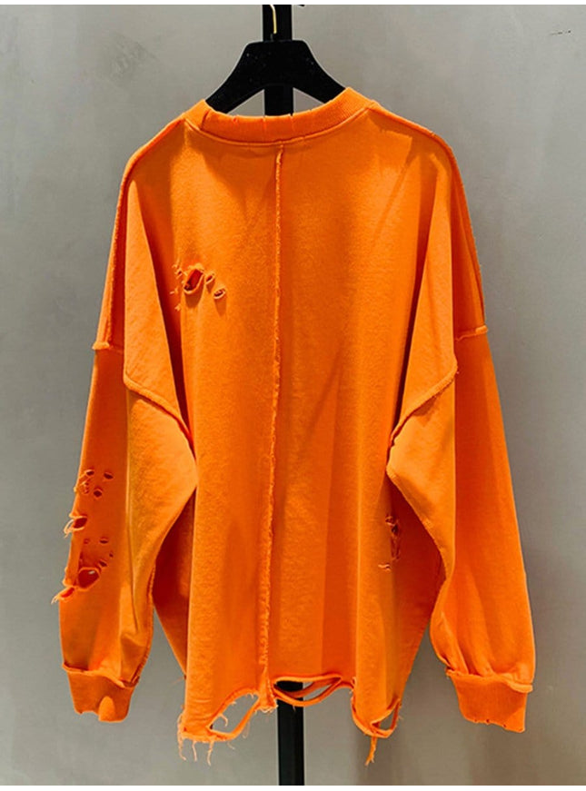 Lily Hollow Out Sweatshirt - Fashion Pov