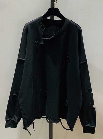 Lily Hollow Out Sweatshirt - Fashion Pov