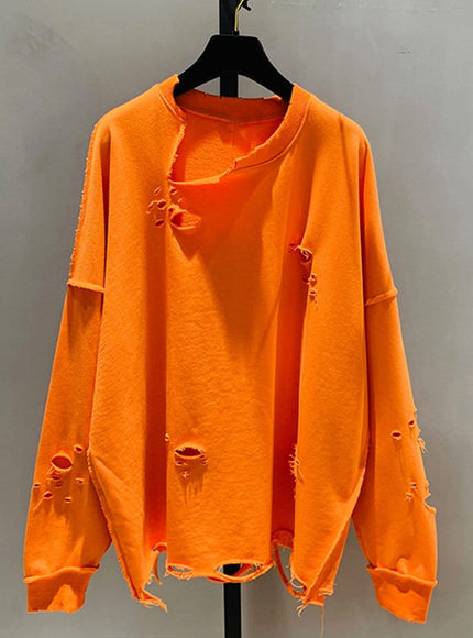 Lily Hollow Out Sweatshirt - Fashion Pov
