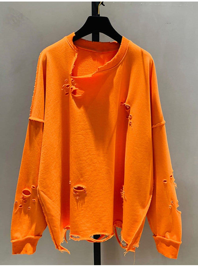 Lily Hollow Out Sweatshirt - Fashion Pov