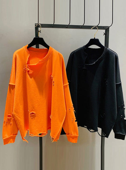 Lily Hollow Out Sweatshirt - Fashion Pov