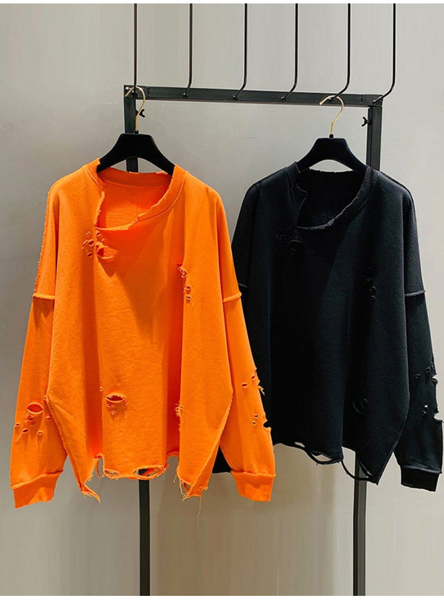 Lily Hollow Out Sweatshirt - Fashion Pov