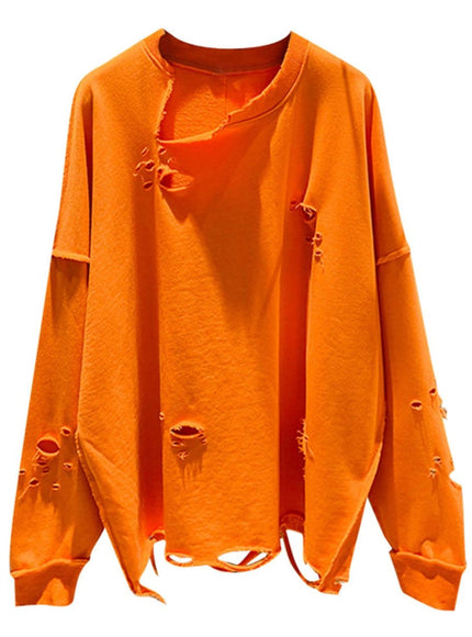 Lily Hollow Out Sweatshirt - Fashion Pov