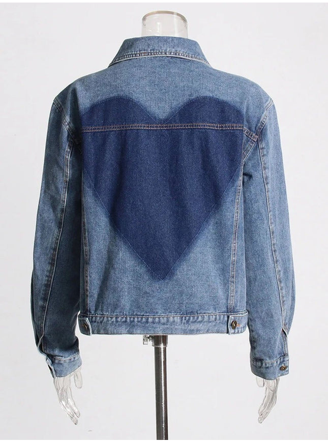 Livia Hollow Out Denim Jacket - Fashion Pov