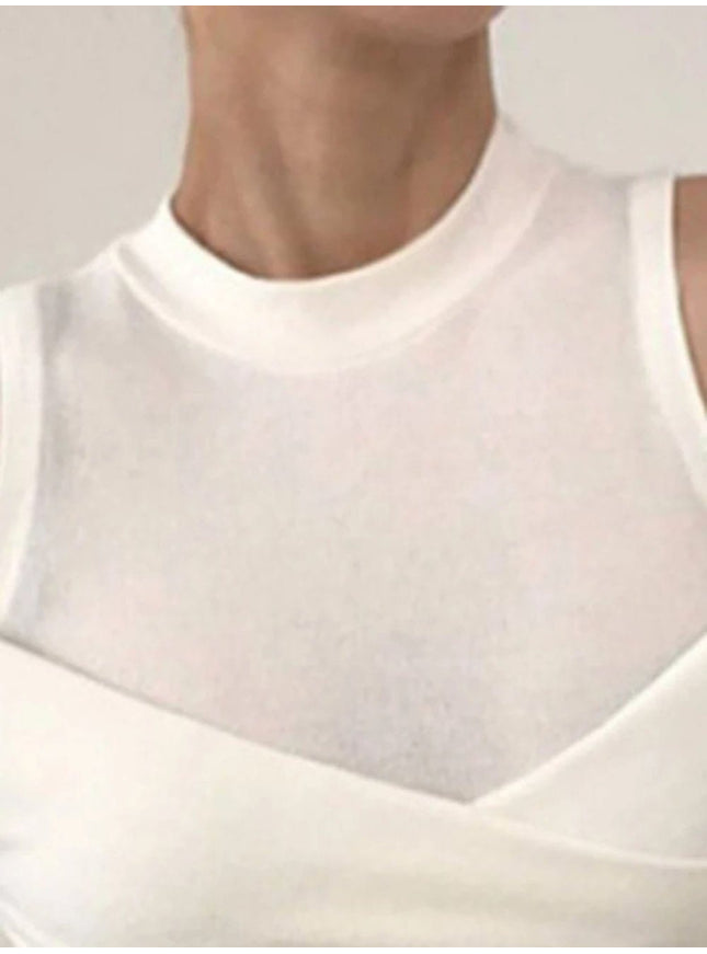 Lois Cold Shoulder T Shirt - Fashion Pov