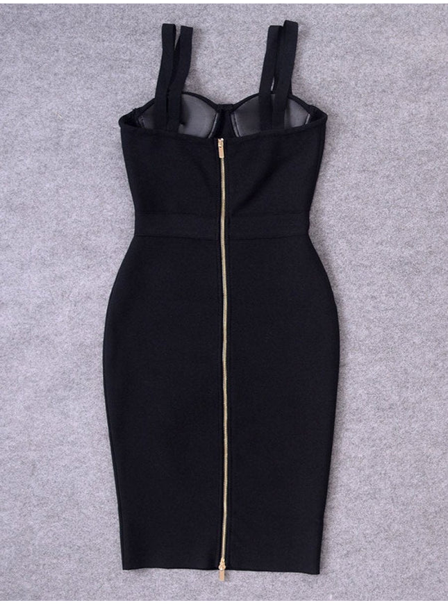 Lola Diamond Bodycon Midi Dress - Fashion Pov
