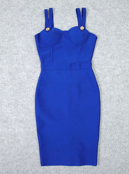 Lola Diamond Bodycon Midi Dress - Fashion Pov