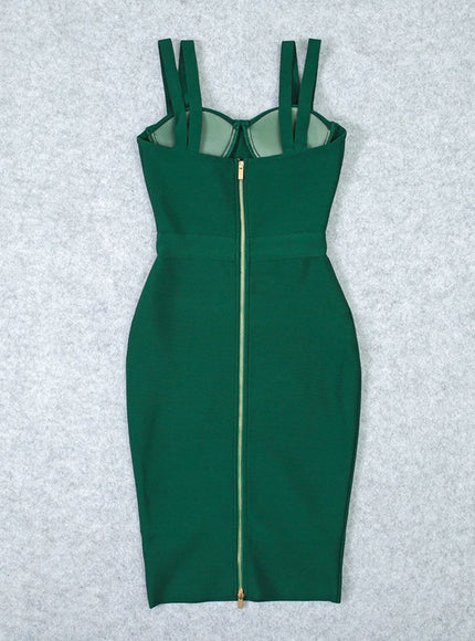 Lola Diamond Bodycon Midi Dress - Fashion Pov
