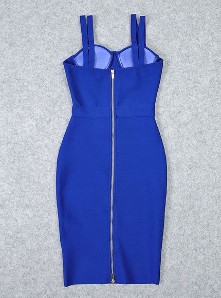 Lola Diamond Bodycon Midi Dress - Fashion Pov